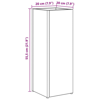 Paraplu Standaard Sonoma Eiken 20 x 20 x 55,5 cm Bewerkt hout