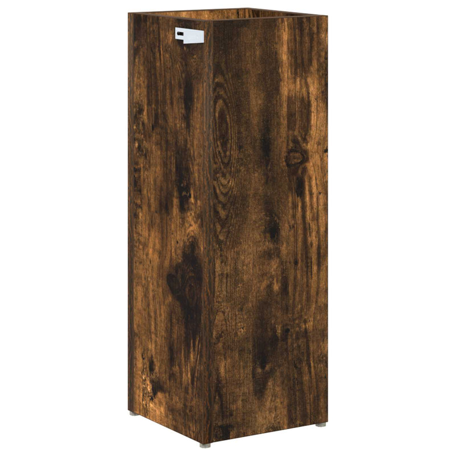 Paraplu Standaard Gerookt eiken 20 x 20 x 55,5 cm Bewerkt hout