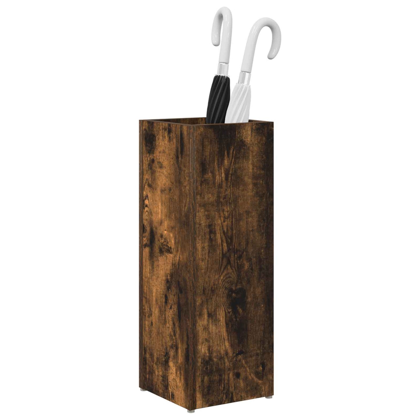 Paraplu Standaard Gerookt eiken 20 x 20 x 55,5 cm Bewerkt hout