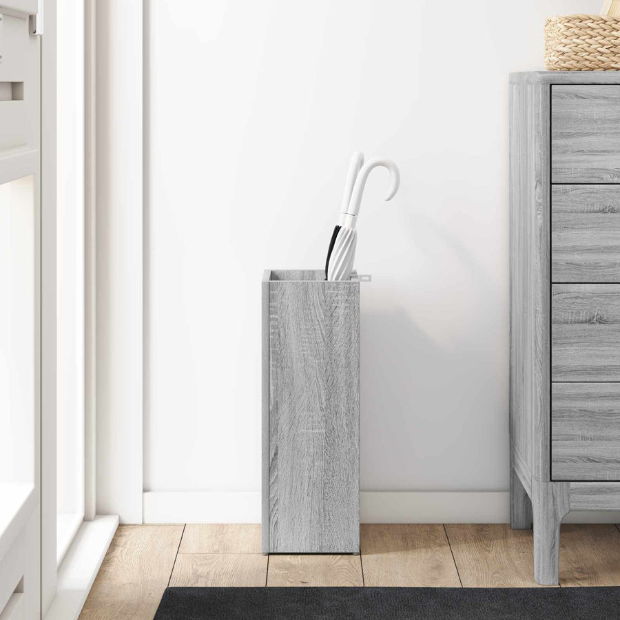 Paraplu Standaard Grijs Sonoma 20 x 20 x 55,5 cm Bewerkt hout
