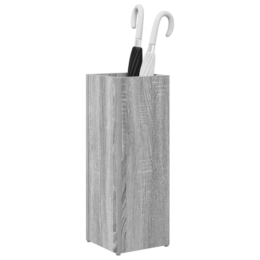 Paraplu Standaard Grijs Sonoma 20 x 20 x 55,5 cm Bewerkt hout