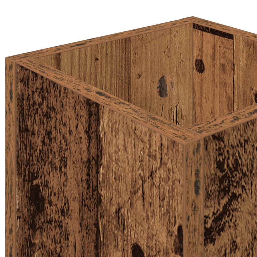 Paraplu Standaard Oudhout 20 x 20 x 55,5 cm Bewerkt hout
