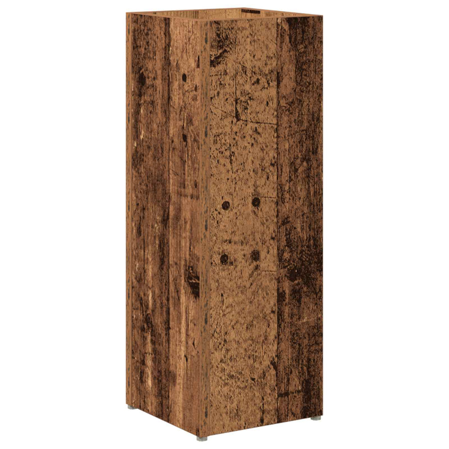 Paraplu Standaard Oudhout 20 x 20 x 55,5 cm Bewerkt hout
