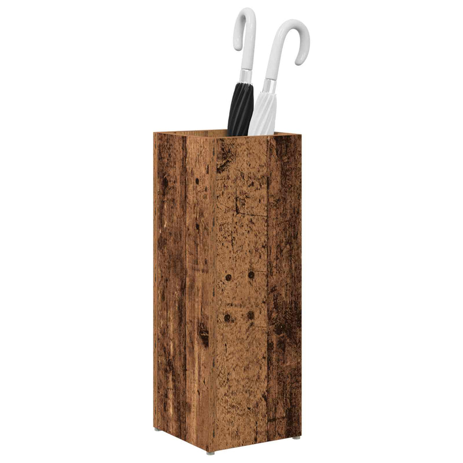 Paraplu Standaard Oudhout 20 x 20 x 55,5 cm Bewerkt hout