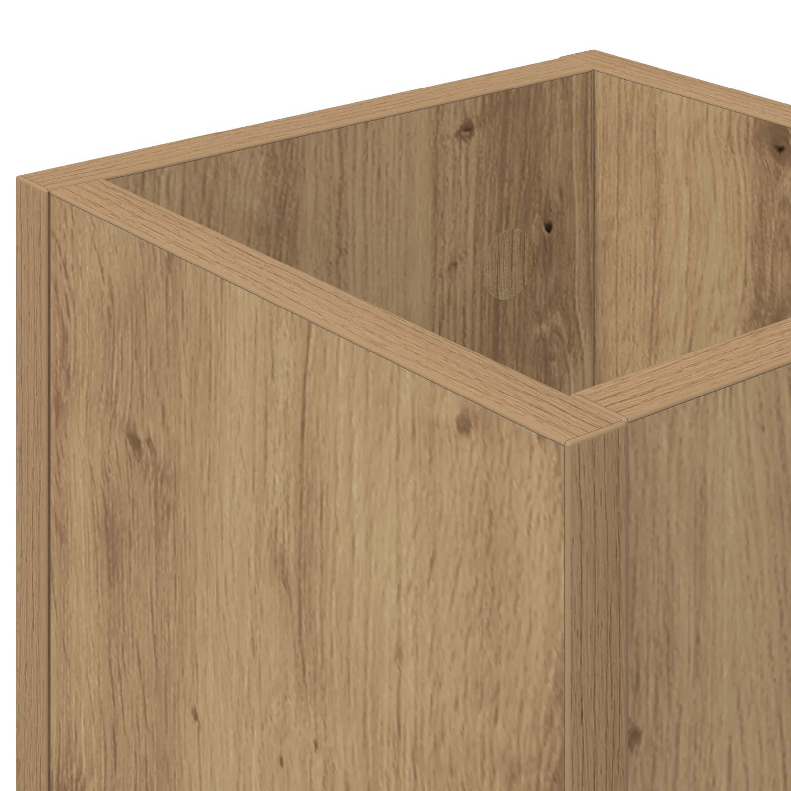 Paraplu Standaard Artisan Eiken 20 x 20 x 55,5 cm Bewerkt hout