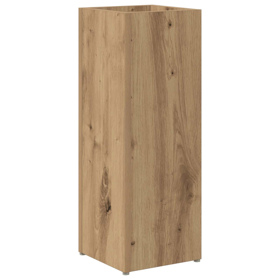 Paraplu Standaard Artisan Eiken 20 x 20 x 55,5 cm Bewerkt hout
