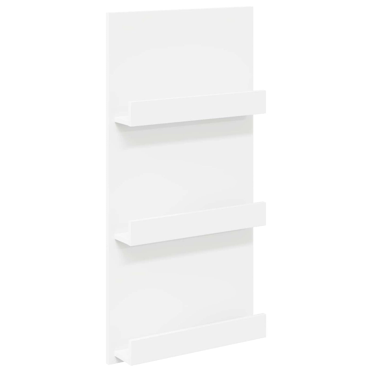 Tijdschrift Rek Met Plank Wit 51 X 11 X 102 Cm Bewerkt Hout