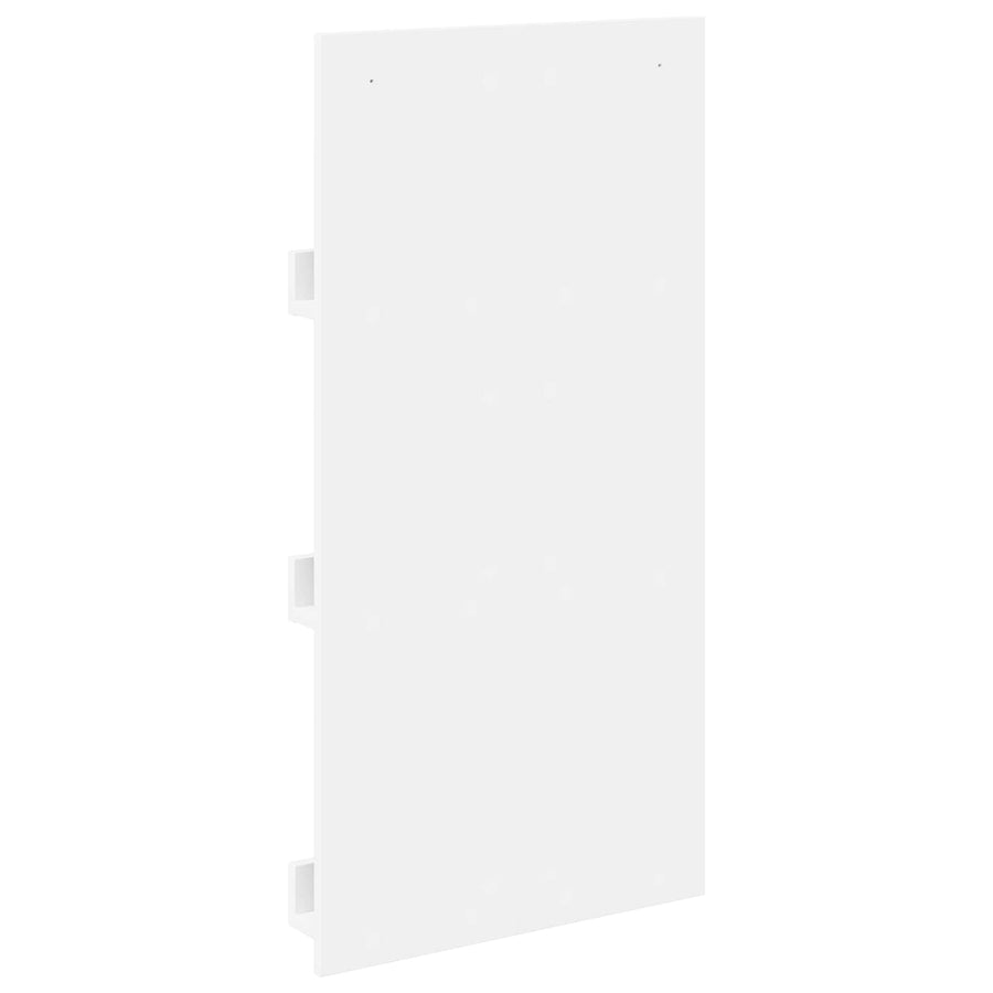 Tijdschrift Rek Met Plank Wit 51 X 11 X 102 Cm Bewerkt Hout