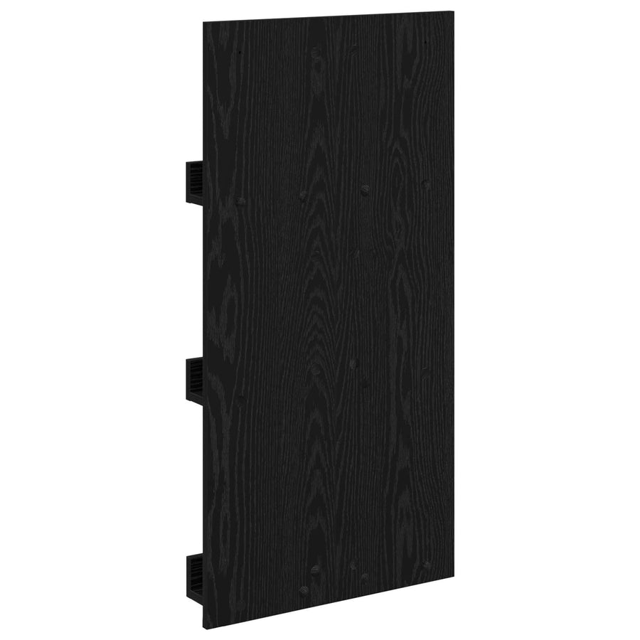 Tijdschrift Rek 51 X 11 X 102 Cm Bewerkt Hout Zwart eiken