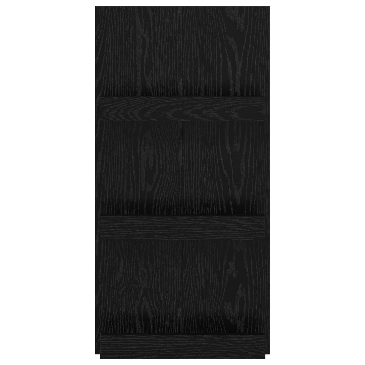 Tijdschrift Rek 51 X 11 X 102 Cm Bewerkt Hout Zwart eiken