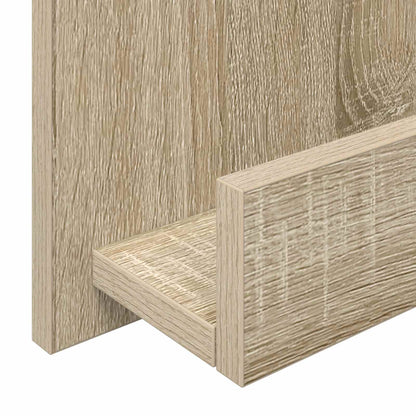 Tijdschrift Rek 51 X 11 X 102 Cm Bewerkt Hout Sonoma eiken