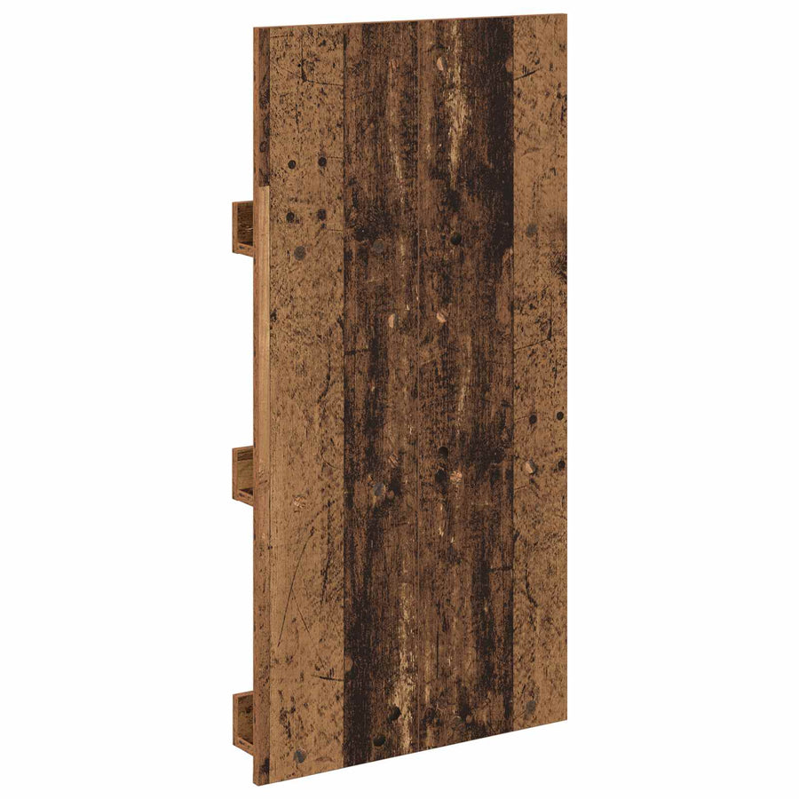 Tijdschrift Rek Met Plank Oudhout 51 X 11 X 102 Cm Bewerkt Hout Oud hout