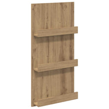 Tijdschrift Rek Artisan Eiken 51 X 11 X 102 Cm Bewerkt Hout artisanaal eikenkleurig