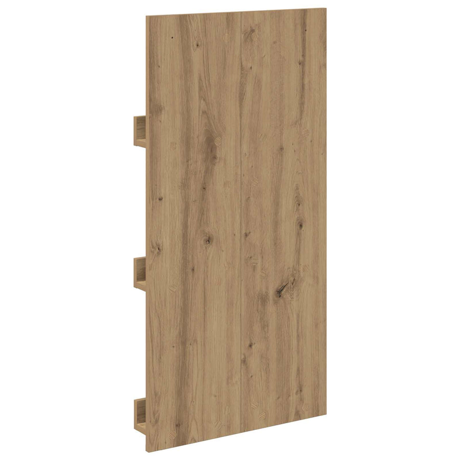 Tijdschrift Rek Artisan Eiken 51 X 11 X 102 Cm Bewerkt Hout artisanaal eikenkleurig
