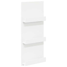 Tijdschrift Rek Met Plank Wit 51 X 11 X 102 Cm Bewerkt Hout