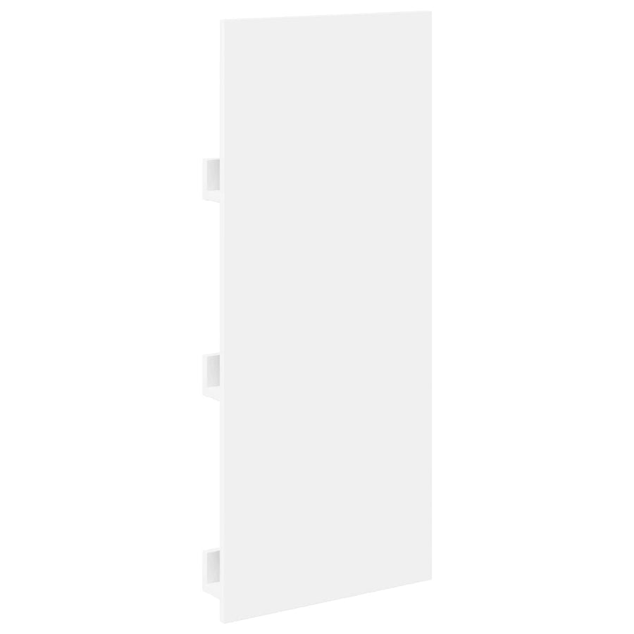 Tijdschrift Rek Met Plank Wit 51 X 11 X 102 Cm Bewerkt Hout
