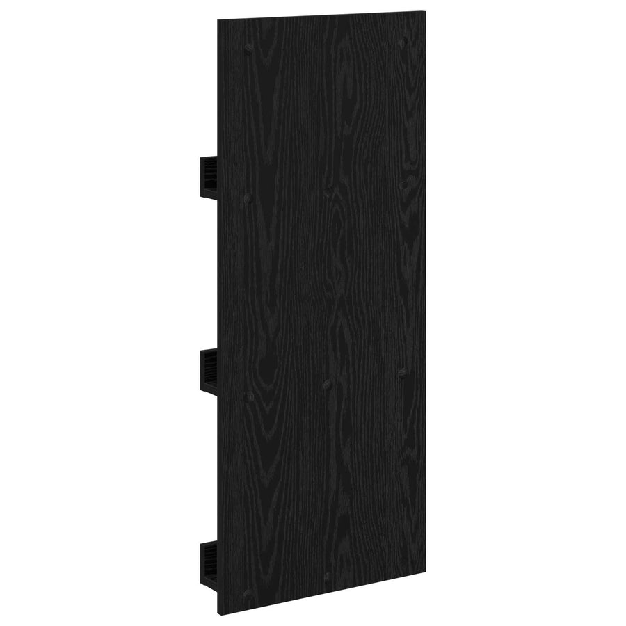 Tijdschrift Rek 51 X 11 X 102 Cm Bewerkt Hout Zwart eiken
