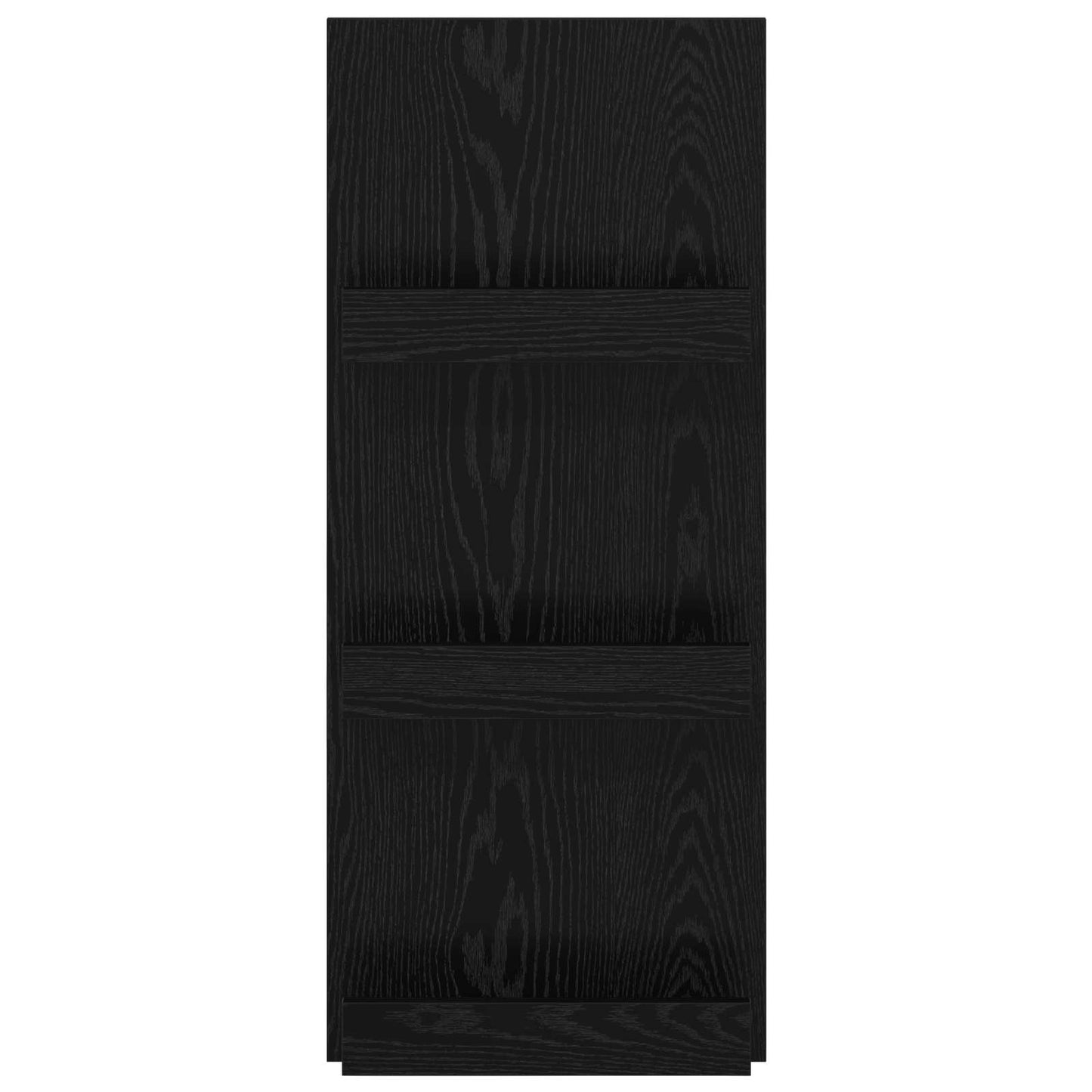 Tijdschrift Rek 51 X 11 X 102 Cm Bewerkt Hout Zwart eiken