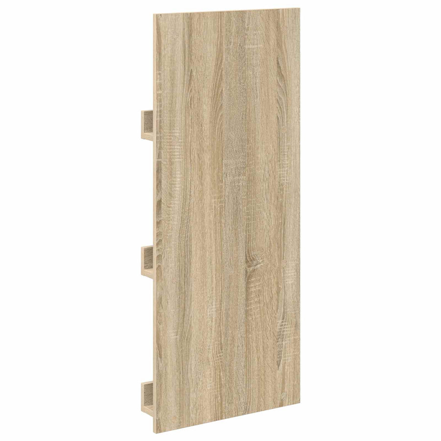 Tijdschrift Rek 51 X 11 X 102 Cm Bewerkt Hout Sonoma eiken