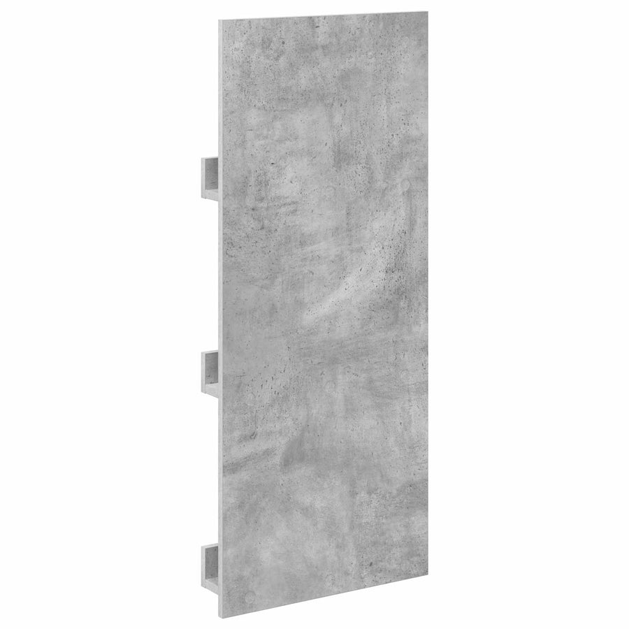 Tijdschrift Rek Beton Grijs 51 X 11 X 102 Cm Bewerkt Hout Betongrijs