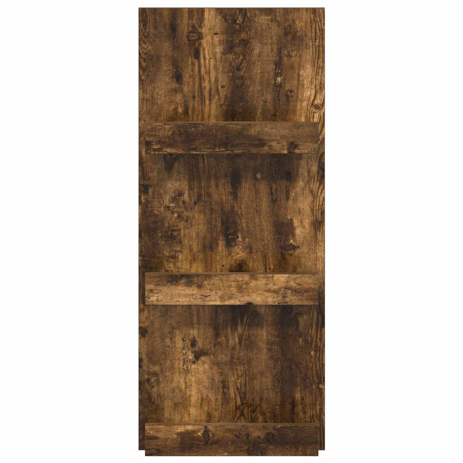 Tijdschrift Rek 51 X 11 X 102 Cm Bewerkt Hout Gerookt eiken