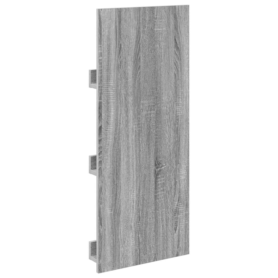 Tijdschrift Rek 51 X 11 X 102 Cm Bewerkt Hout Grijs sonoma