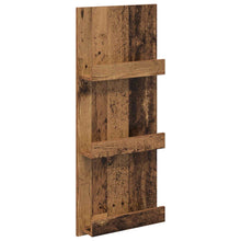 Tijdschrift Rek Met Plank Oudhout 51 X 11 X 102 Cm Bewerkt Hout Oud hout