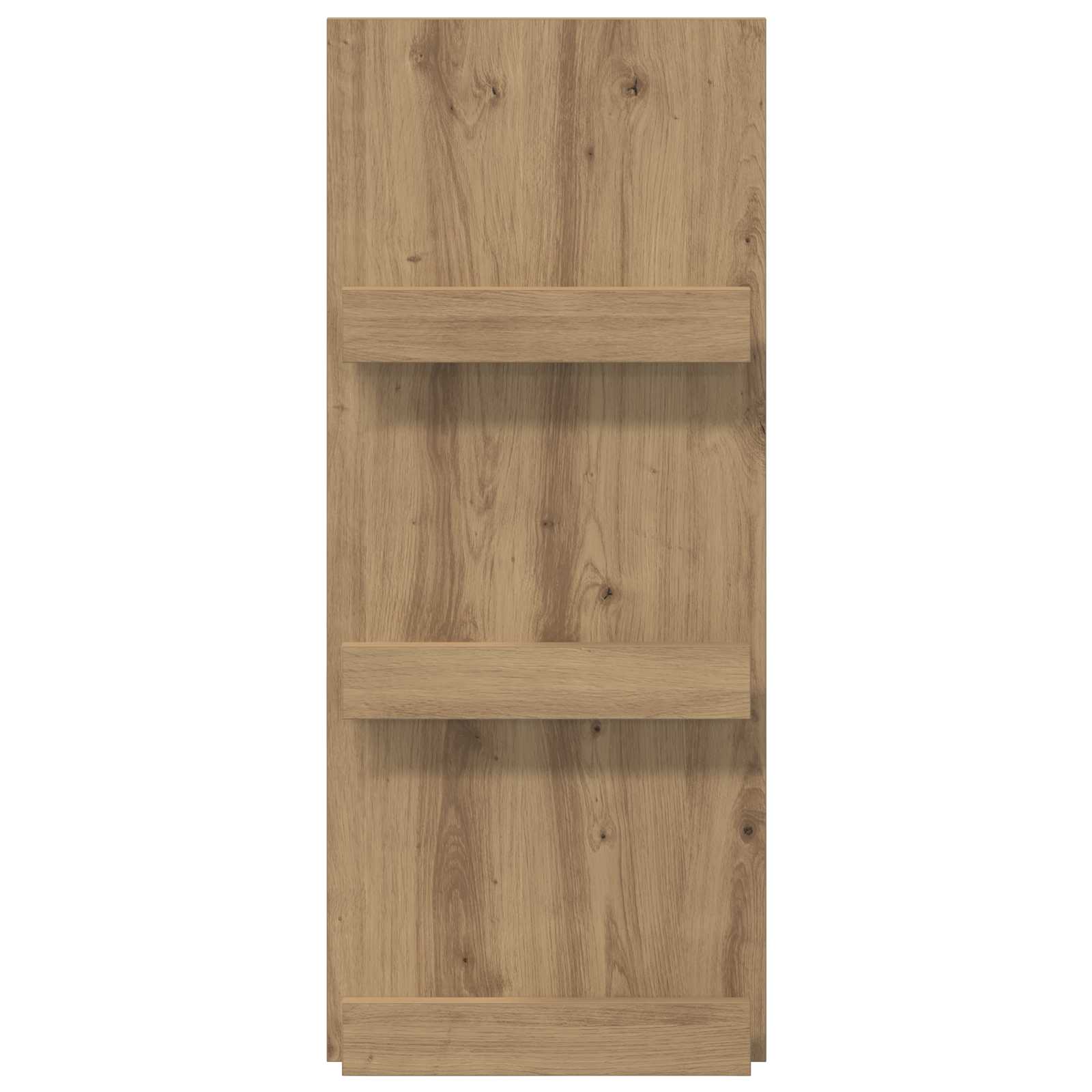 Tijdschrift Rek Artisan Eiken 51 X 11 X 102 Cm Bewerkt Hout artisanaal eikenkleurig