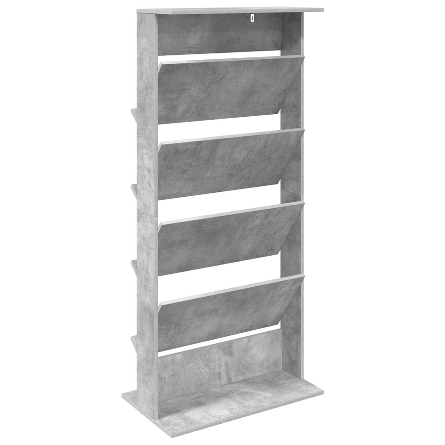 Tijdschrift Rek Beton Grijs Bewerkt Hout Betongrijs