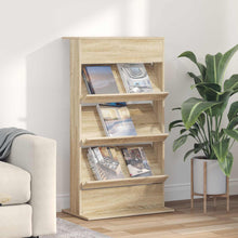 Tijdschrift Rek Sonoma Eiken 70 x 41 x 126 cm Bewerkt hout