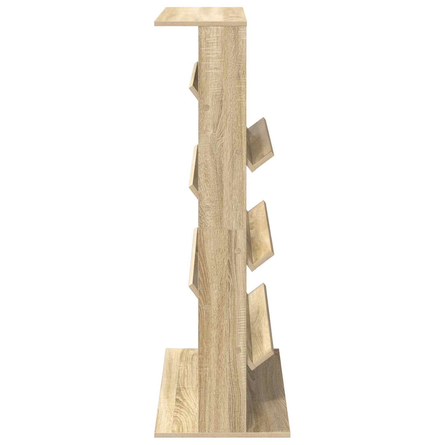 Tijdschrift Rek Sonoma Eiken 70 x 41 x 126 cm Bewerkt hout
