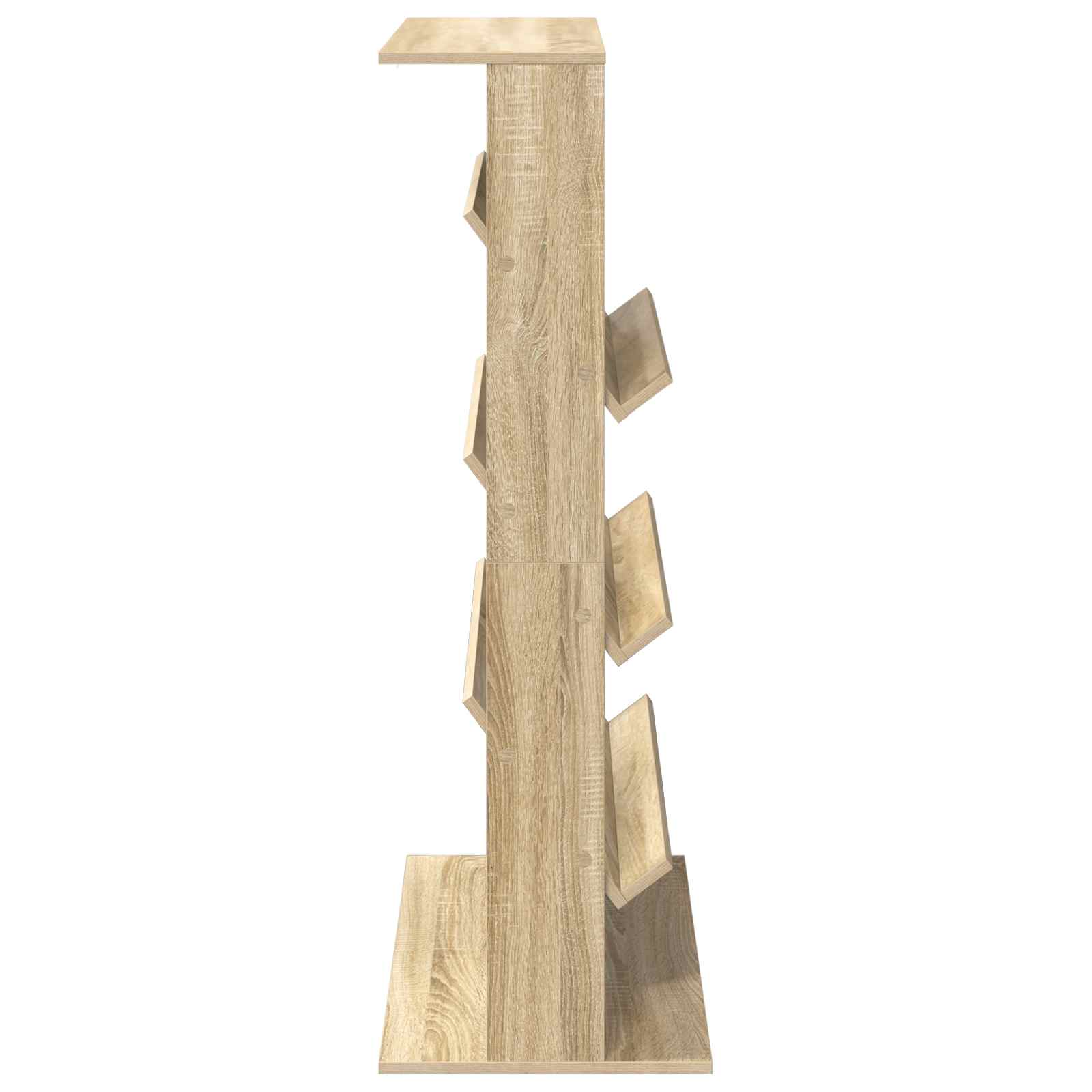 Tijdschrift Rek Sonoma Eiken 70 x 41 x 126 cm Bewerkt hout