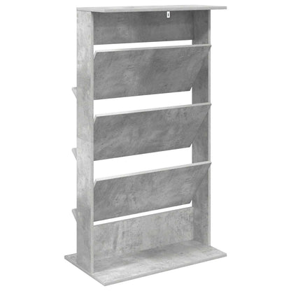 Tijdschrift Rek Beton Grijs 70 x 41 x 126 cm Bewerkt hout