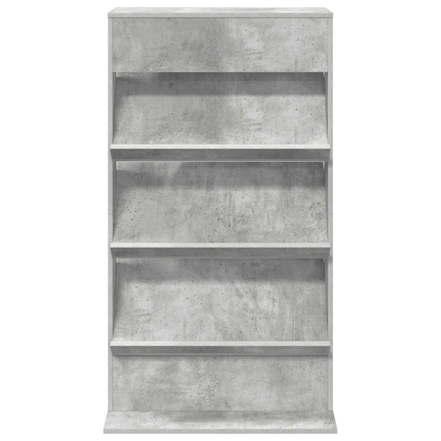 Tijdschrift Rek Beton Grijs 70 x 41 x 126 cm Bewerkt hout