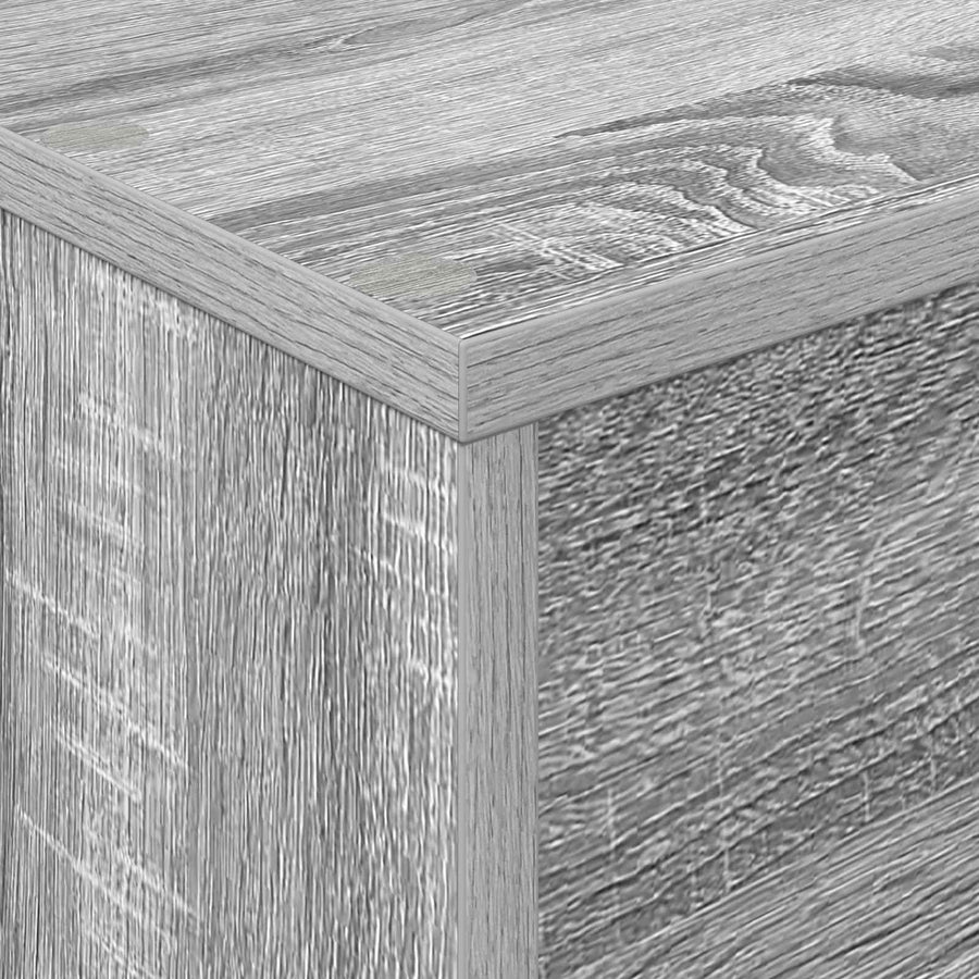 Tijdschrift Rek Grijs Sonoma 70 x 41 x 126 cm Bewerkt hout