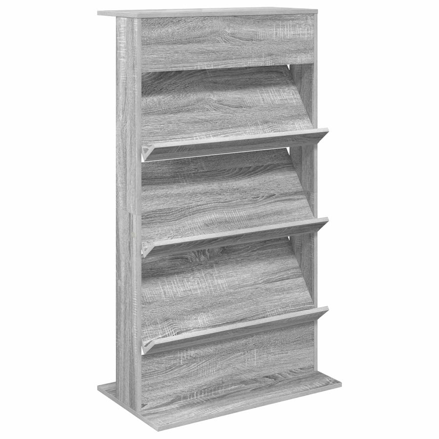 Tijdschrift Rek Grijs Sonoma 70 x 41 x 126 cm Bewerkt hout