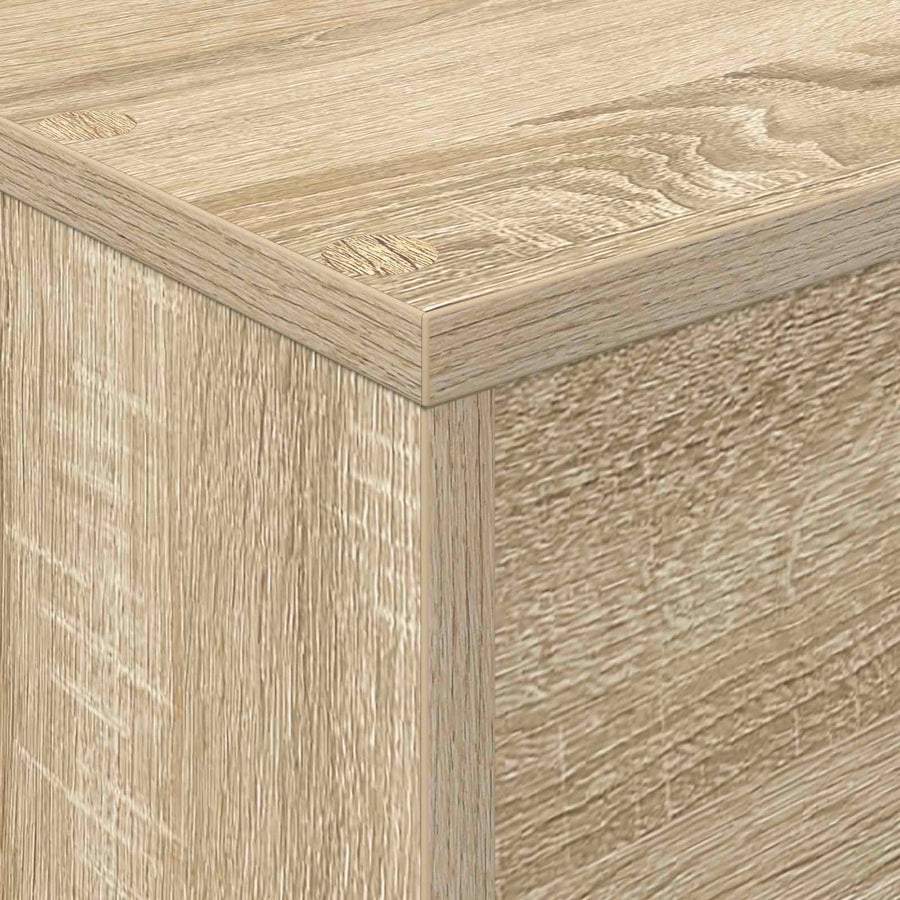 Tijdschrift Rek Sonoma Eiken 70 x 41 x 96 cm Bewerkt hout
