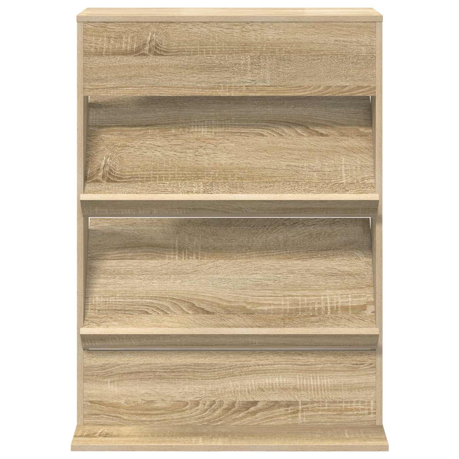 Tijdschrift Rek Sonoma Eiken 70 x 41 x 96 cm Bewerkt hout