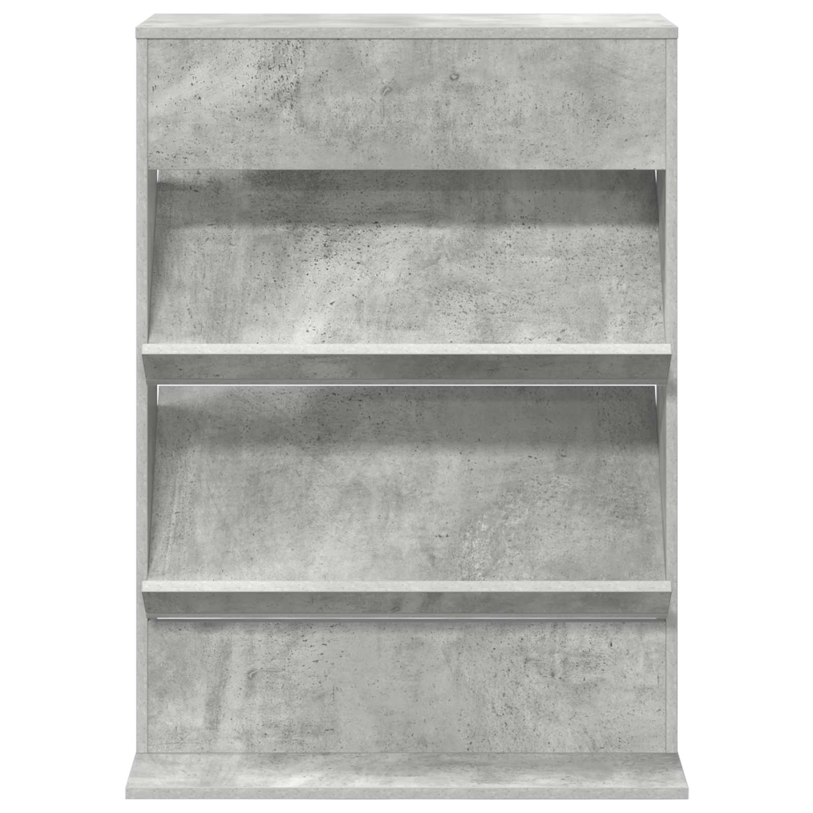 Tijdschrift Rek Beton Grijs 70 x 41 x 96 cm Bewerkt hout