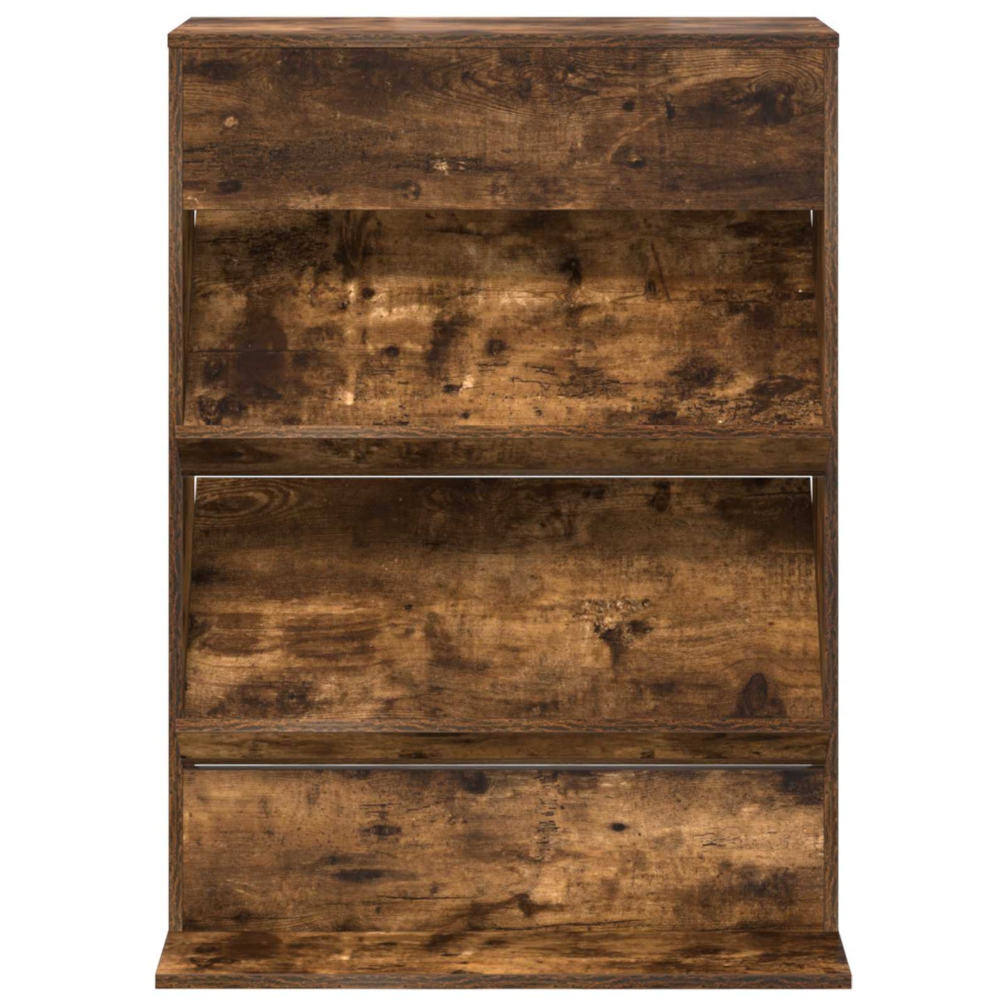 Tijdschrift Rek Gerookt eiken 70 x 41 x 96 cm Bewerkt hout