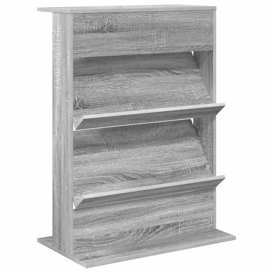 Tijdschrift Rek Grijs Sonoma 70 x 41 x 96 cm Bewerkt hout