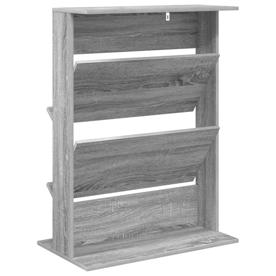 Tijdschrift Rek Grijs Sonoma 70 x 41 x 96 cm Bewerkt hout