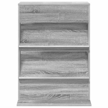Tijdschrift Rek Grijs Sonoma 70 x 41 x 96 cm Bewerkt hout