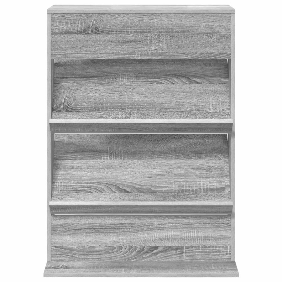 Tijdschrift Rek Grijs Sonoma 70 x 41 x 96 cm Bewerkt hout