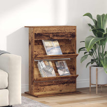 Tijdschrift Rek met plank Oudhout 70 x 41 x 96 cm Bewerkt hout
