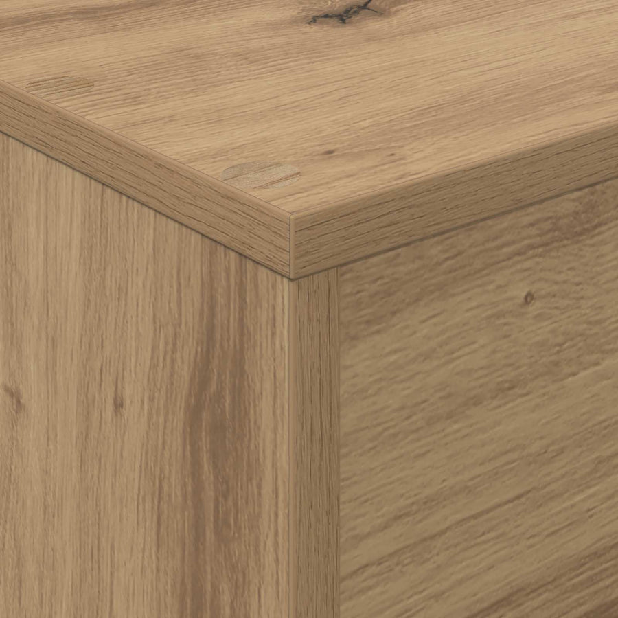 Tijdschrift Rek Artisan Eiken 70 x 41 x 96 cm Bewerkt hout
