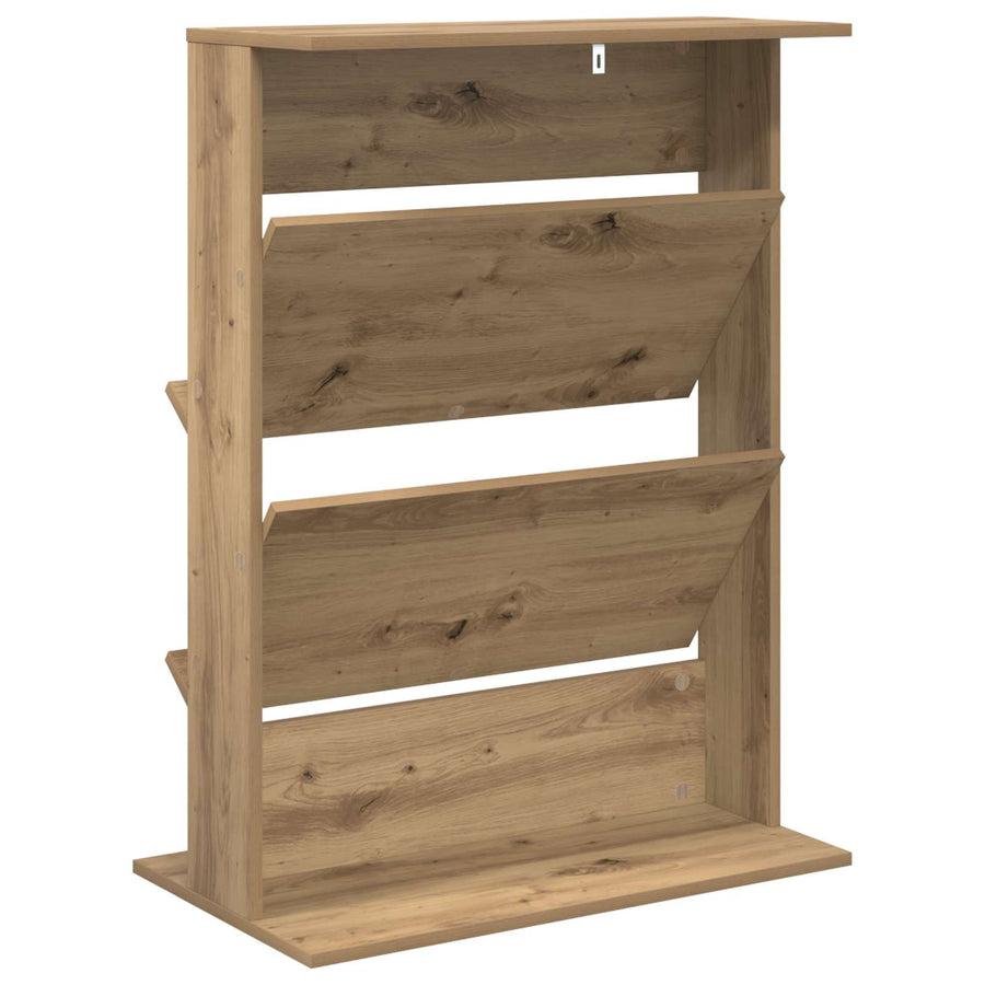 Tijdschrift Rek Artisan Eiken 70 x 41 x 96 cm Bewerkt hout