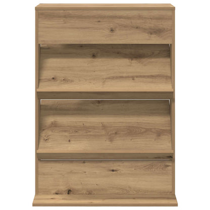 Tijdschrift Rek Artisan Eiken 70 x 41 x 96 cm Bewerkt hout