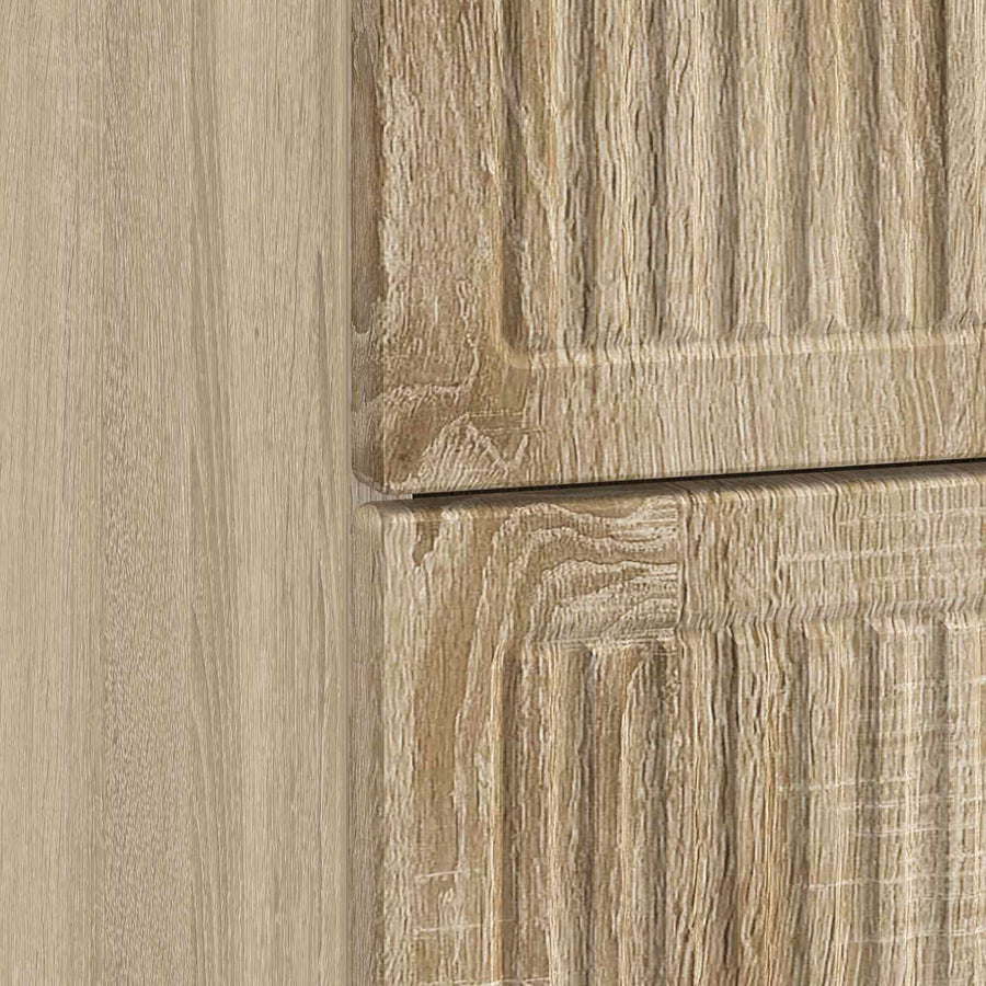 Nachtkastje Sonoma Eiken 43 x 34,5 x 47,5 cm Bewerkt hout