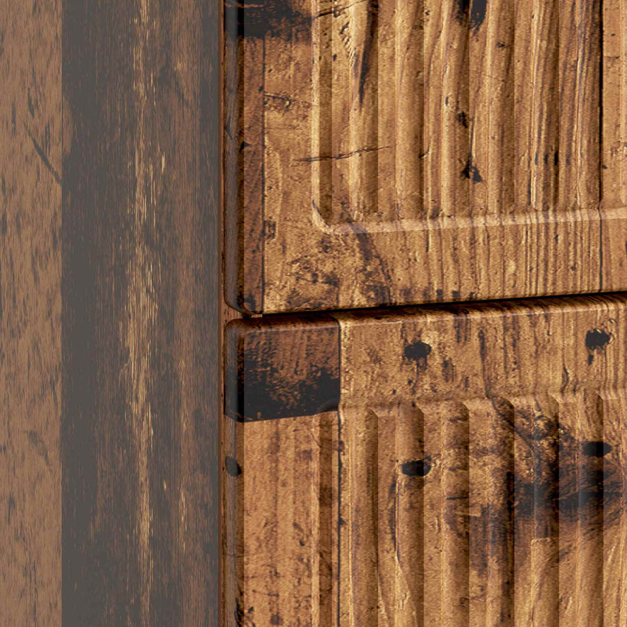 Nachtkastje 2 pcs Oud hout 43 x 34,5 x 47,5 cm Bewerkt hout
